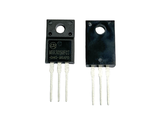 30A150V Arus Tinggi Dan Tegangan Dioda Schottky Untuk Pasokan Listrik MBR30150FCT