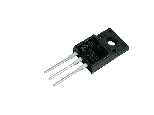20A150V Planner Schottky Barrier Diode untuk Mengkonversi AC ke DC MBR20150FCT