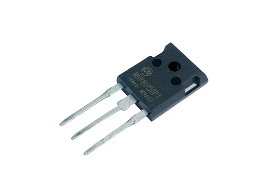 60A 150V High Current TO-247 Schottky Barrier Diode Untuk Jaringan Sumber MBR60150PT