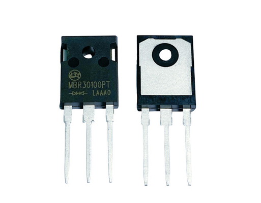30A 100V High Current Schottky Barrier Diode Untuk DC DC Converters TO-247