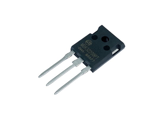 30A 200V MBR30200PT Tegangan Depan rendah VF Schottky Barrier Diode Untuk Efisiensi Pencahayaan