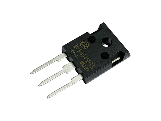 Dioda Schottky Efisiensi Rendah 60A 45V Untuk Sirkuit Multiplier Frekuensi TO-247S MBR6045PTS