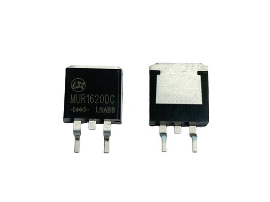 16A200V Perangkat Elektronik Dioda Pemulihan Cepat Untuk Pasokan Listrik MUR1620DC