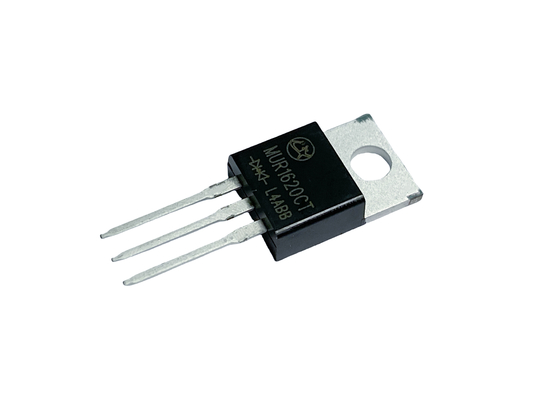 16A200V MUR1620CT Ultrafast Recovery Diode Keandalan FRD Untuk Alat Daya