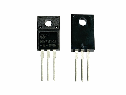 20A 600V Surge Capable Recovery Diodes Untuk Pencahayaan Cahaya MUR2060FCT