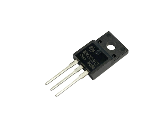 20A200V Fast Recovery Diode untuk Sistem Penyimpanan Data TO-220F MUR2020FCT