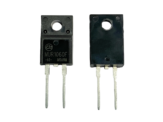 TO-220FAC Ultrarapid Recovery Rectifiers Untuk Inverter Frekuensi Tinggi MUR1060F