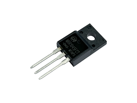 Lingxun Low VF MBR1045FCT Schottky Barrier Diode untuk pasokan listrik yang hemat biaya