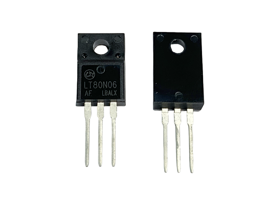 LT80N06AF 60V 80A N Channel Low Voltage MOSFET Untuk Pasokan Listrik