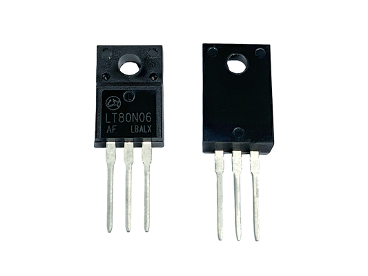 160A 60V Advanced Trench Low Voltage MOSFET TO-220F Untuk Load Switch