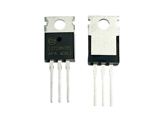 120A 85V TO-220F Paket Tegangan Rendah Mosfet LG120N085AP
