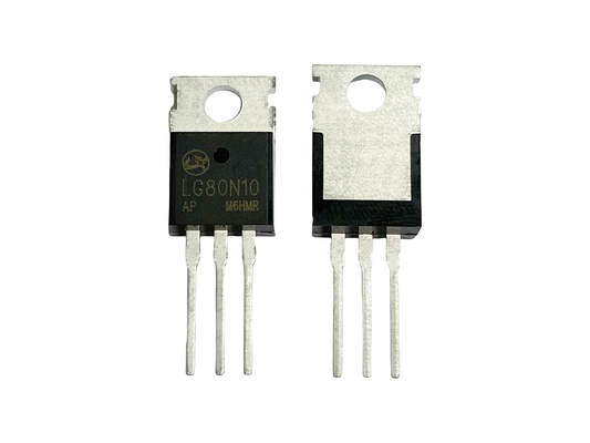 Penghematan Energi TO-220C Dikemas Voltan Rendah Mosfet Silikon
