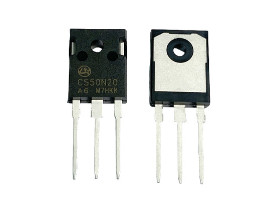 50A 200V Low Gate Voltage Mosfet Efisiensi Tinggi