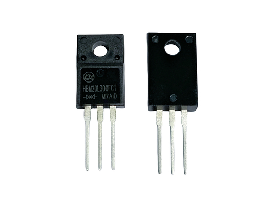 20A300V Low VF Schottky konfigurasi panel surya TO-220F HBM20L300FCT